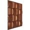 Ekena Millwork 19 5/8in. W x 19 5/8in. H Baile EnduraWall Decorative 3D Wall Panel Covers 2.67 Sq. Ft. WP20X20BABCO - alternate 3